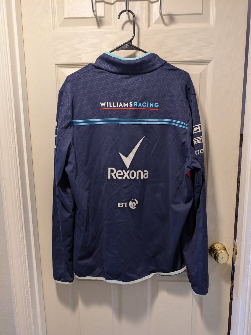 Men's Large Formula One F1 Williams Racing Quarter Zip - Picture 11 of 11